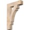 Ekena Millwork Merced Block Smooth Bracket, Douglas Fir, 5 1/2"W x 26"D x 38"H BKT06X26X38MRC05SDF - alternate 1